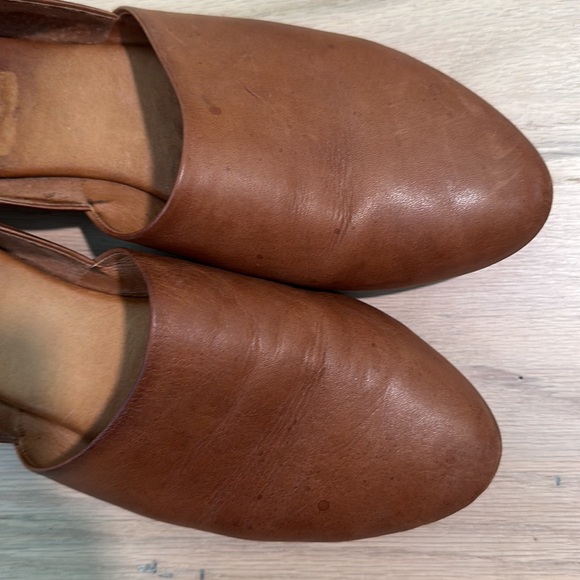 Miz Mooz kimmy brown leather slip on flats - Picture 5 of 5